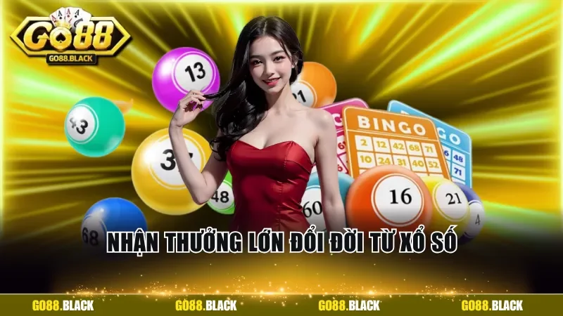 Nhận thưởng lớn đổi đời từ xổ số